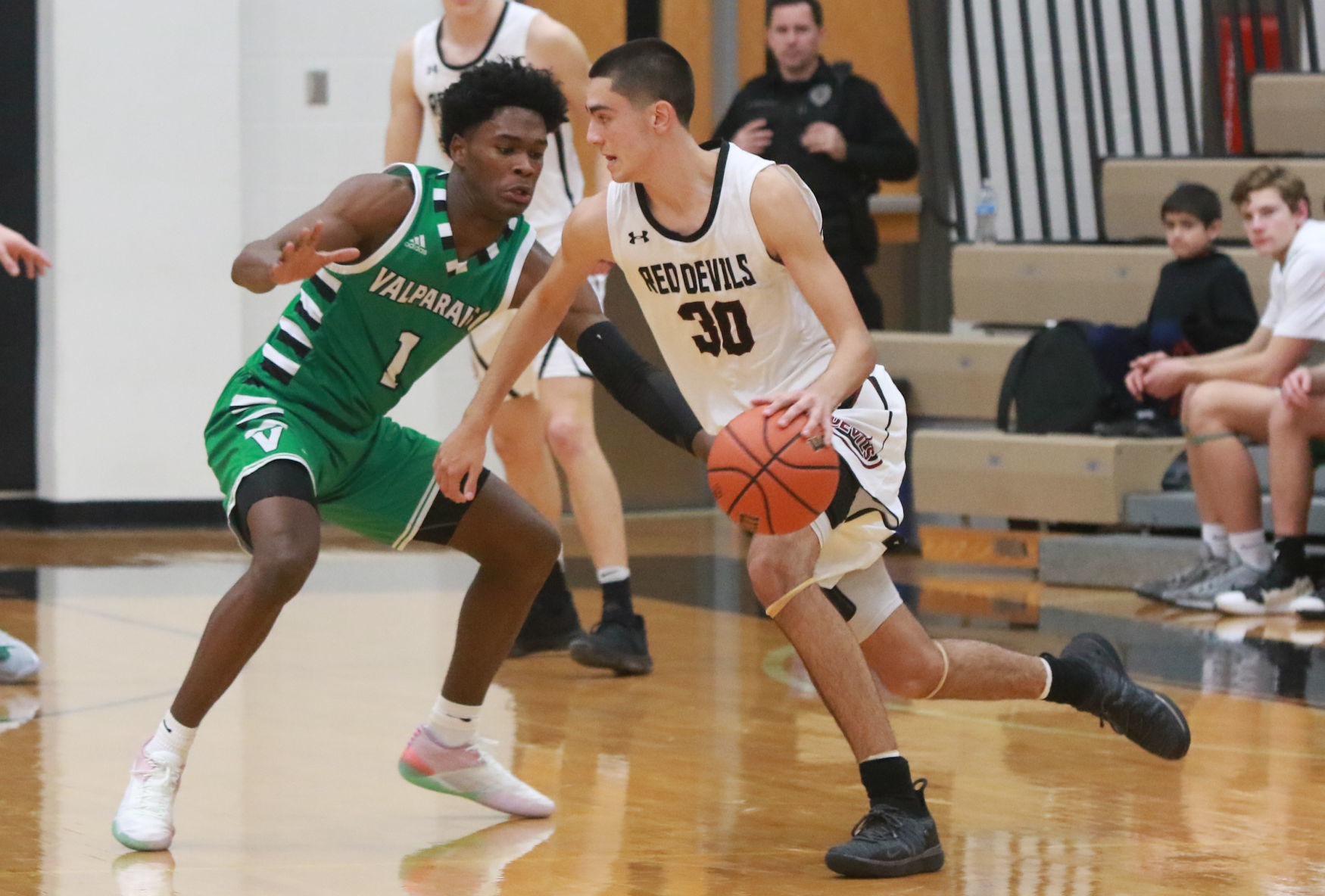 Boys basketball - Valparaiso at Lowell
